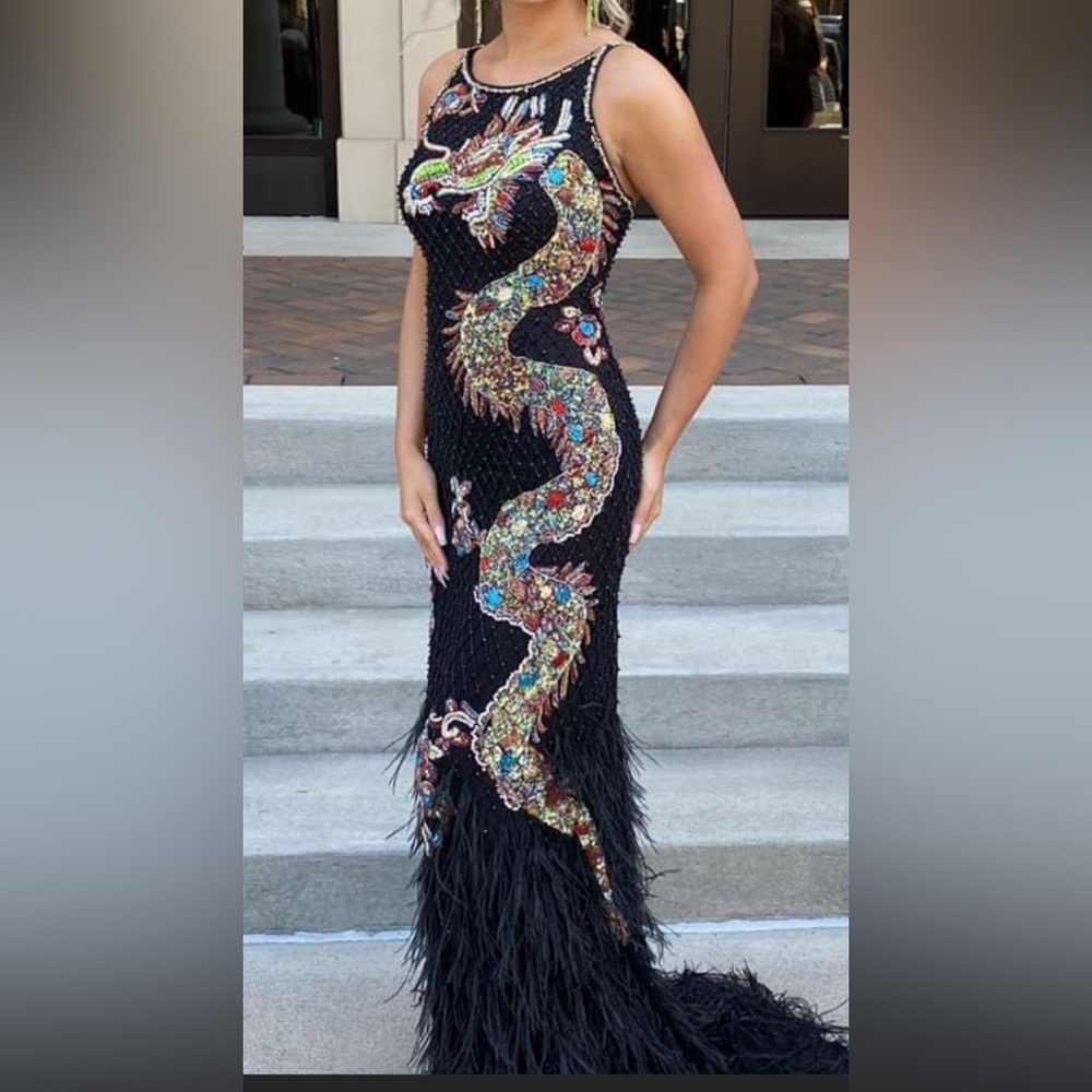 Sherri Hill Dragon Gown